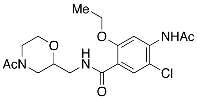 N,N-Diacetyl Des-4-fluorobenzyl Mosapride