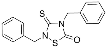 2,4-Dibenzyl-5-oxothiadiazolidine-3-thione