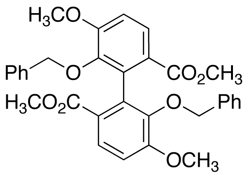 6,6’-Dibenzyloxy-5,5’-dimethoxy-2,2’-diphenic Acid Dimethyl Ester