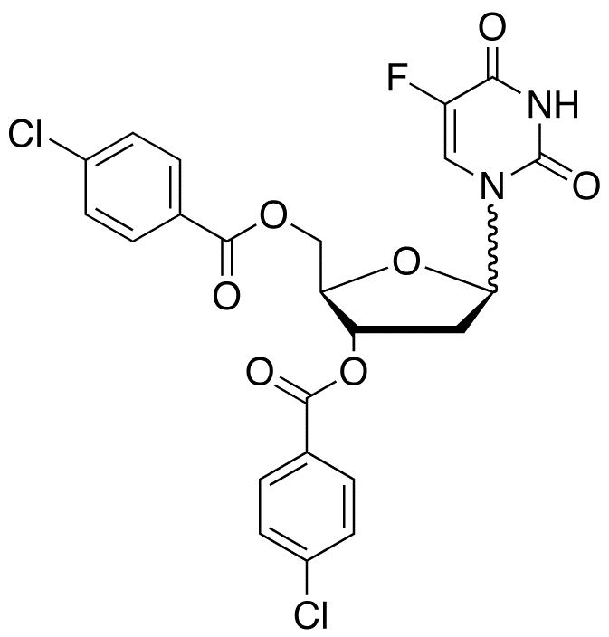 3,5-Di-O-p-chlorobenzoyl α,β-Floxuridine