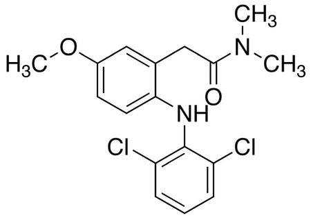 2-[(2’,6’-Dichlorophenyl)amino]-5-methoxyphenyl-N,N-dimethylacetamide