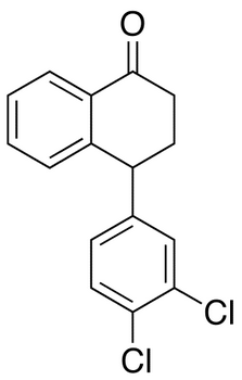 rac 4-(3,4-Dichlorophenyl)-3,4-dihydro-1(2H)-naphthalenone 