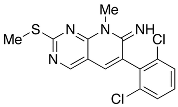 6-(2,6-Dichlorophenyl)-8-methyl-2-(methylthio)pyrido[2,3-d]pyrimidin-7(8H)-imine