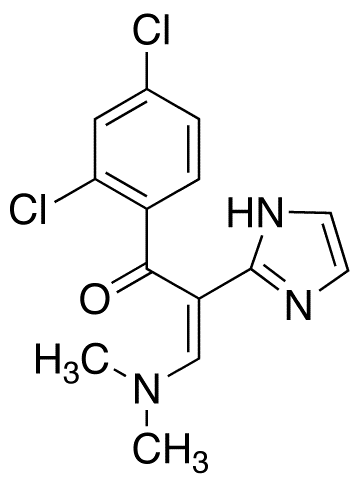 (2Z)-1-(2,4-Dichlorophenyl)-3-(dimethylamino)-2-(1H-imidazol-2-yl)-2-propen-1-one