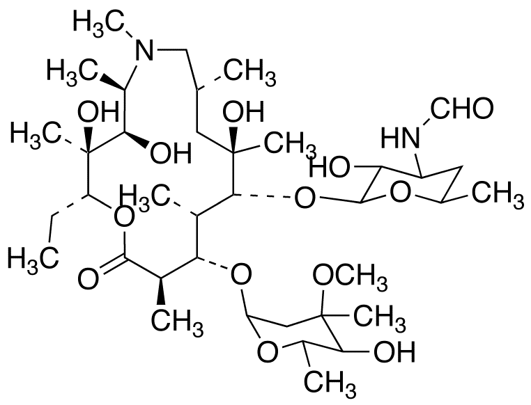 3’-N,N-Di(desmethyl)-3’-N-formyl azithromycin