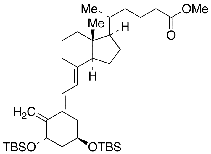 5’-Didesmethyl-5,6-tert-butyldimethylsilyl 5,6-trans-Calcitriol 5’-Carboxylic Acid Methyl Ester
