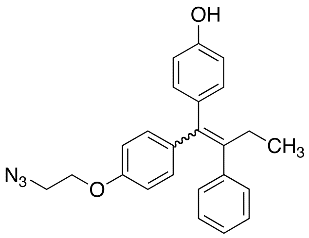 (E/Z)-N,N-Didesmethyl-4-hydroxy Tamoxifen 2’-Azide