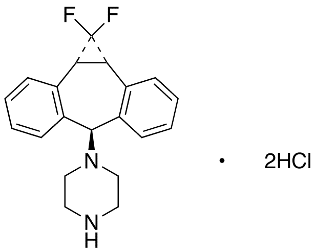 1,1-Difluorocyclopropane-1-dibenzosuberyl Piperazine DiHCl