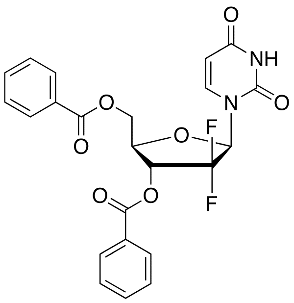 2’,2’-Difluoro-2’-deoxyuridine 3’,5’-Dibenzoate