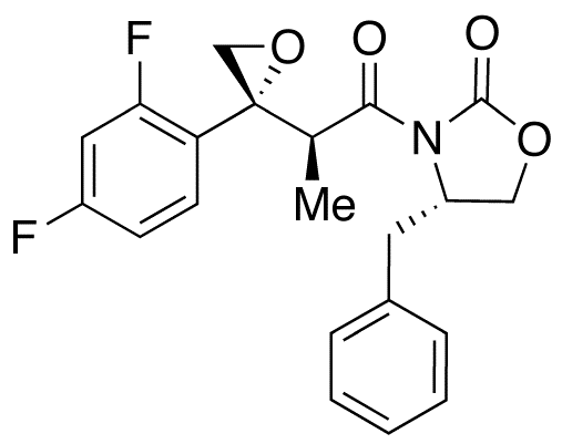 (4S)-3-[(2R)-2-[(2R)-2-(2,4-Difluorophenyl)oxiranyl]-1-oxopropyl]-4-benzyl-2-oxazolidinone