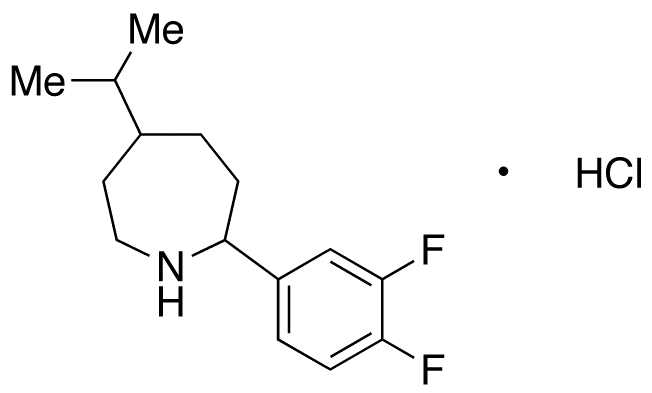 2-(3,4-Difluorophenyl)hexahydro-5-(1-methylethyl)-1H-azepine Hydrochoride