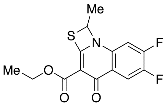 6,7-Difluoro-1-methyl-4-oxo-1H,4H-[1,3]thiazeto[3,2-α]quinoline-3-carboxylic Acid Ethyl Ester
