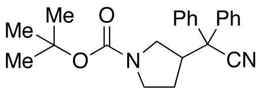 2,2-Diphenyl-2-(1-Boc-3-pyrrolidinyl)acetonitrile