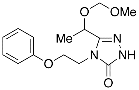 2,4-Dihydro-5-[1-(methoxymethoxy)ethyl]-4-(2-phenoxyethyl)-3H-1,2,4-triazol-3-one