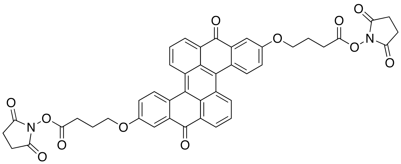 1,1’-[(8,16-Dihydro-8,16-dioxodibenzo[a,j]perylene-2,10-diyl)bis[oxy(1-oxo-4,1-butanediyl)oxy]]bis-2,5-pyrrolidinedione