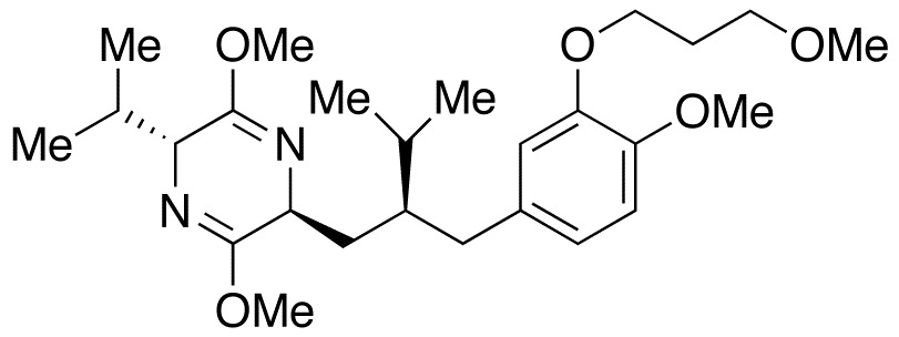 (2S,5R)-2,5-Dihydro-3,6-dimethoxy-2-[(2S)-2-[[4-methoxy-3-(3-methoxypropoxy)phenyl]methyl]-3-methylbutyl]-5-(1-methylethyl)pyrazine