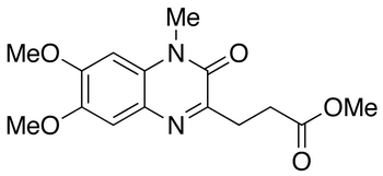 3,4-Dihydro-6,7-dimethoxy-4-methyl-3-oxo-2-quinoxalinepropanoic Acid Methyl Ester