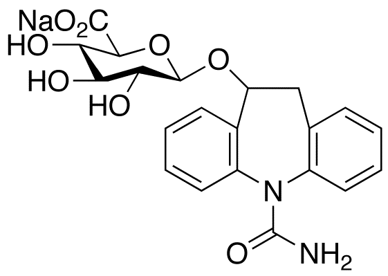 10,11-Dihydro-10-hydroxy carbamazepine O-β-D-glucuronide sodium salt (mixture of diastereomers)