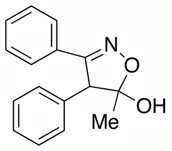 4,5-Dihydro-5-methyl-3,4-diphenyl-5-isoxazolol