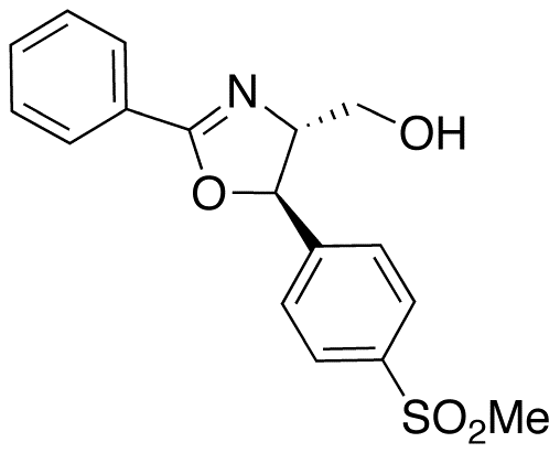 (4R,5R)-4,5-Dihydro-5-[4-(methylsulfonyl)phenyl]-2-phenyl-4-oxazolemethanol