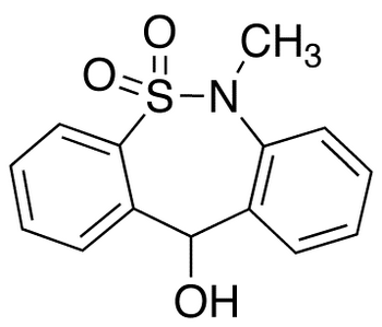 6,11-Dihydro-6-methyl-dibenzo[c,f][1,2]thiazepin-11-ol 5,5-Dioxide