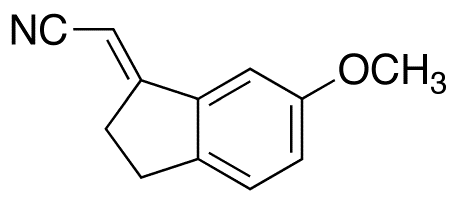 (2E)-2-(2,3-Dihydro-6-methoxy-1H-inden-1-ylidene)acetonitrile