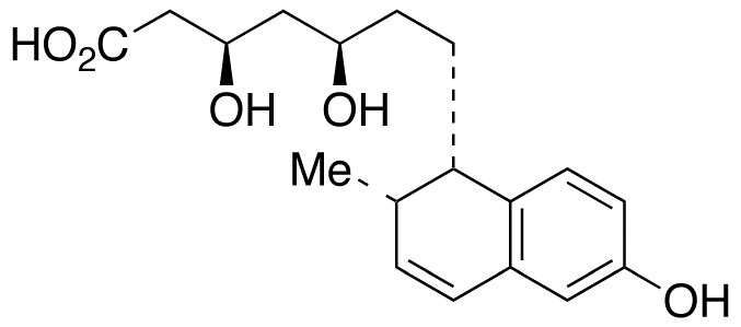 (βR,deltaR,1S,2S)-1,2-Dihydro-β,delta,6-trihydroxy-2-methyl-1-naphthaleneheptanoic Acid (Pravastatin Impurity)