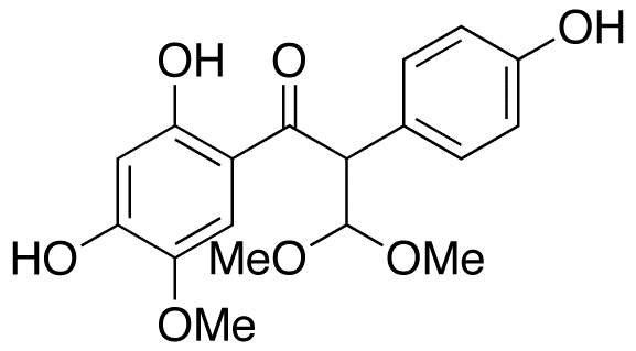 1-(2,4-Dihydroxy-5-methoxyphenyl)-2-(4-hydroxyphenyl)-3,3-dimethoxy-1-propanone