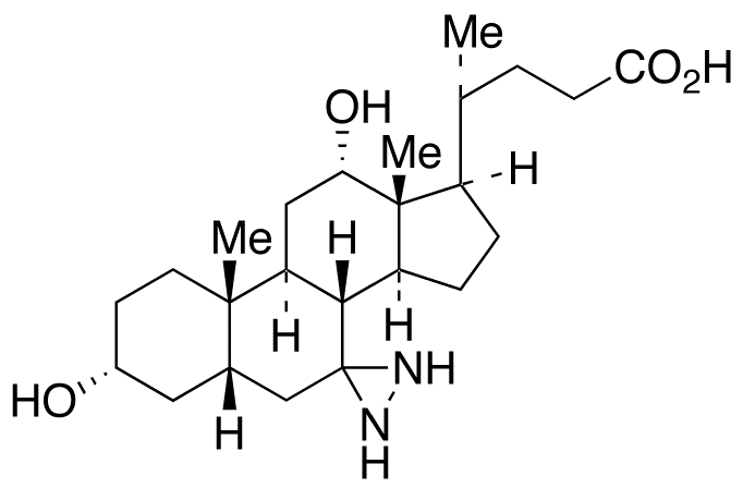 3α,12-α-Dihydroxy-7-diazirdinecholanic Acid