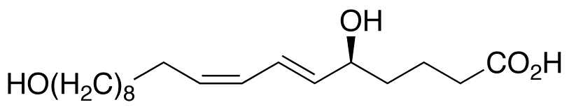 (5S,6E,8Z)-5,18-Dihydroxy-6,8-octadecadienoic Acid