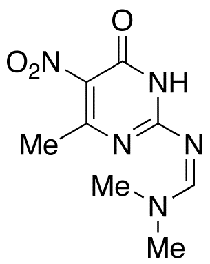 2-[(Dimethylamino)methylene]amino-6-methyl-5-nitro-4-pyrimidinol
