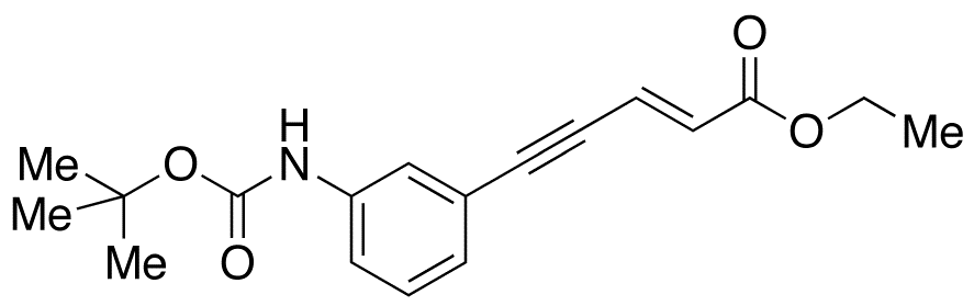 (E)-5-[3-[[(1,1-Dimethylethoxy)carbonyl]amino]phenyl]-2-penten-4-ynoic Acid Methyl Ester