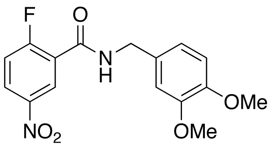 N-(3,4-Dimethoxybenzyl)-2-fluoro-5-nitrobenzamide 