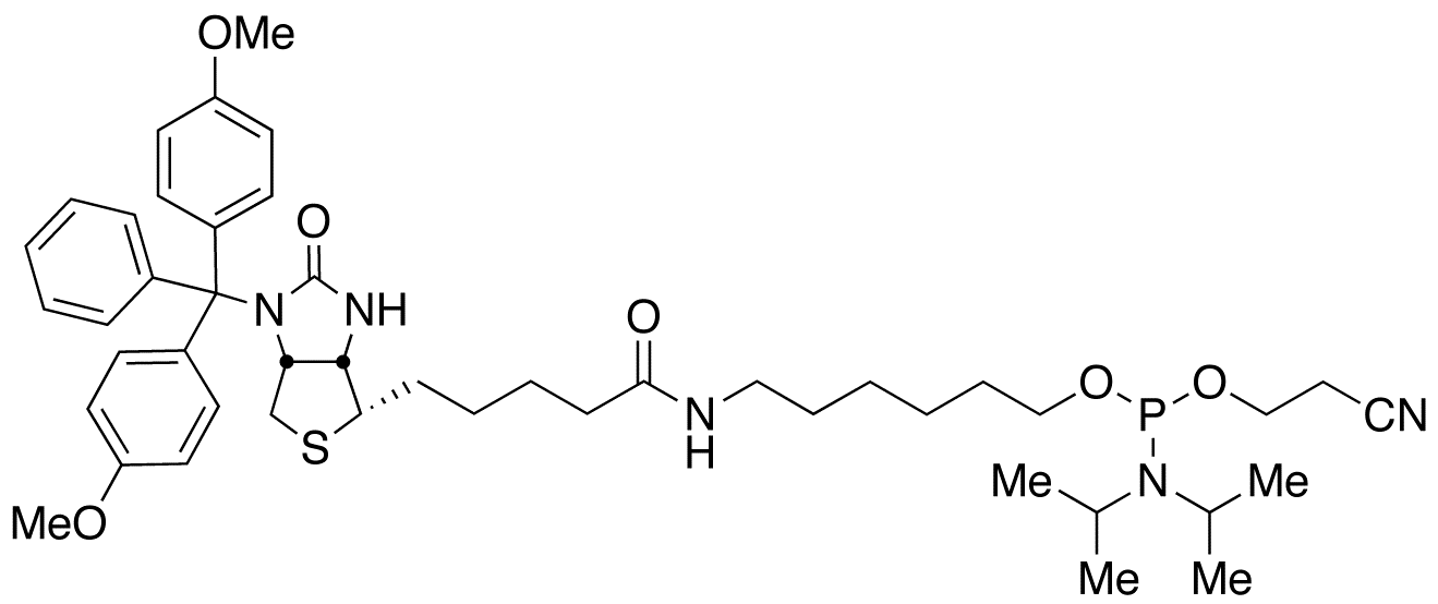 [1-N-(4,4’-Dimethoxytrityl)biotinyl-6-aminohexyl]-2-(cyanoethyl-N,N-diisopropyl)phosphoramidite