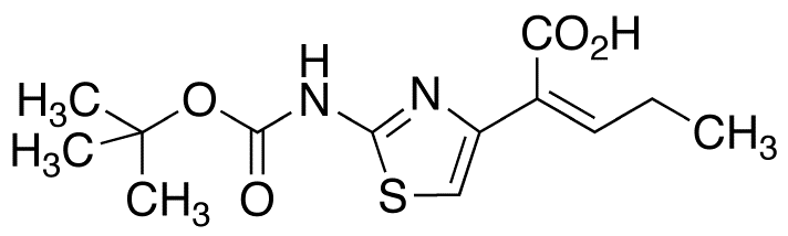 (Z)-2-[[(1,1-Dimethylethoxy)carbonyl]amino]-α-propylidene-4-thiazoleacetic Acid