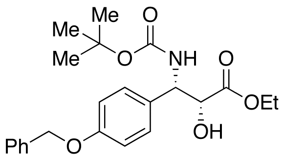 (αR,βS)-β-[[(1,1-Dimethylethoxy)carbonyl]amino]-α-hydroxy-4-(phenylmethoxy)-benzenepropanoic Acid Ethyl Ester