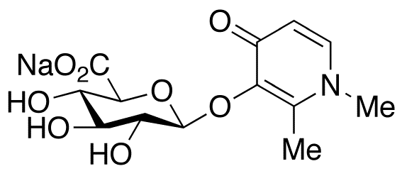 Deferiprone 3-O-β-D-Glucuronide Sodium Salt