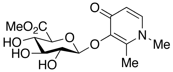 Deferiprone 3-O-β-D-Glucuronide Methyl Ester
