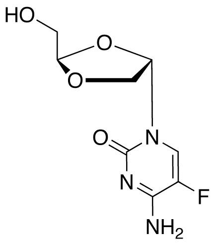 (-)-β-D-Dioxolane-5-fluoro cytidine