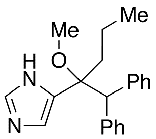 5-[1-(Diphenylmethyl)-1-methoxybutyl]-1H-imidazole