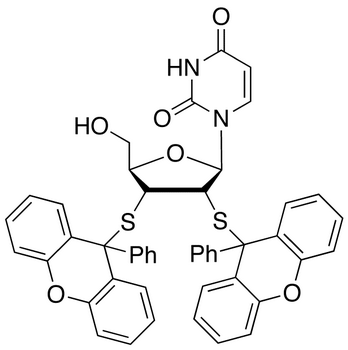 2’,3’-Di(9-phenylxanthen-9-yl)dithiouridine