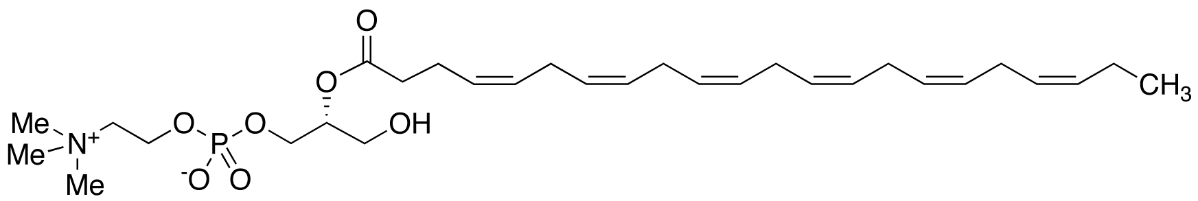 2-Docosahexaenoyl-sn-glycero-3-phosphocholine