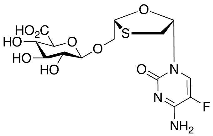 (-)-Emtricitabine O-β-D-glucuronide