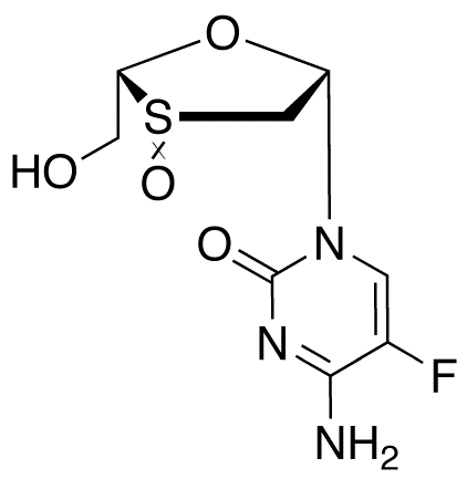 (-)-Emtricitabine S-Oxide (Mixture of Diastereomers)