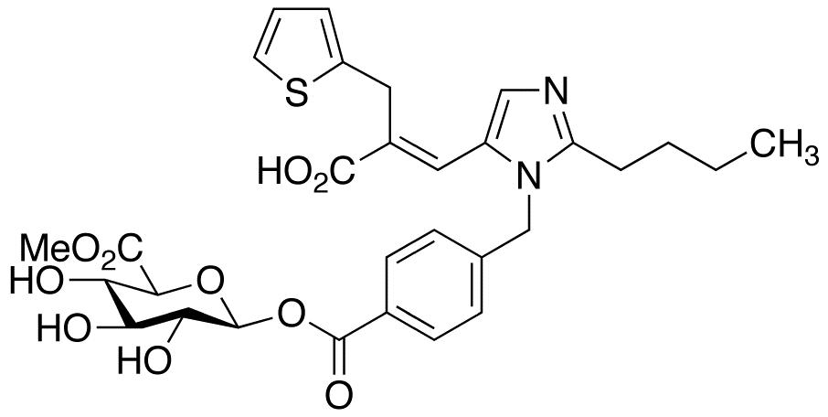 Eprosartan Acyl-β-D-glucuronide Methyl Ester