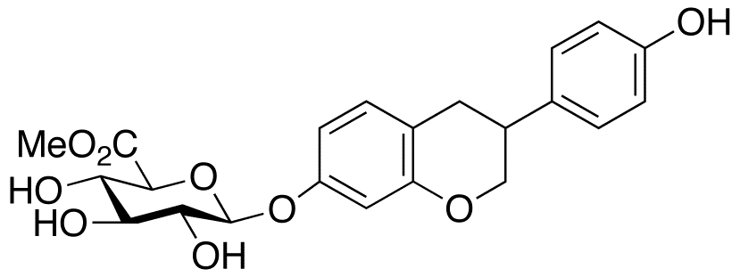(R,S)-Equol 7-β-D-Glucuronide Methyl Ester