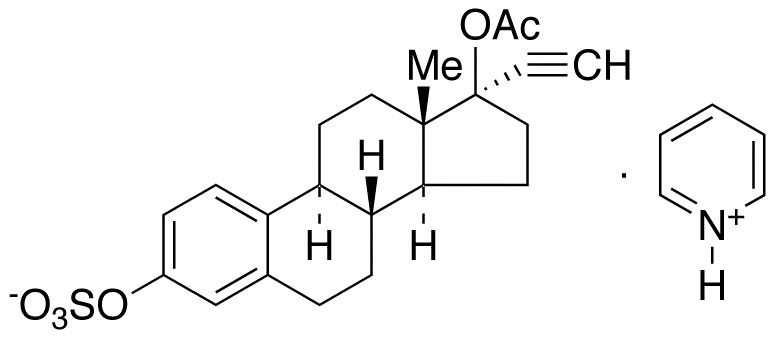 Ethynyl Estradiol 17-Acetate 3-Sulfate Pyridinium Salt