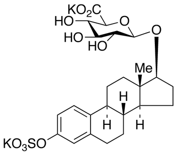 Estradiol 3-Sulfate 17β-Glucuronide Dipotassium Salt