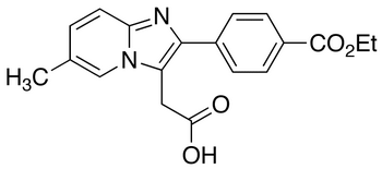 2-[4-(Ethoxycarbonyl)phenyl]-6-methyl-imidazo[1,2-α]pyridine-3-acetic Acid
