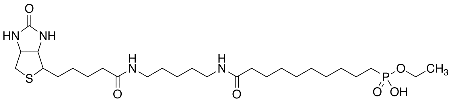 10-Ethoxyphosphinyl-N-biotinamidopentyldecanamide
